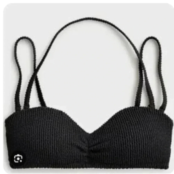 J.CREW Re-Imagined - Scrunchie Sweetheart Bikini Top size- 2XL(16/18)- NWT - Picture 1 of 5